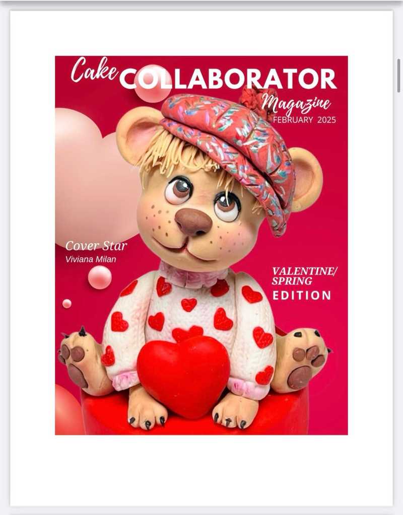 Featured in Cake Collaborator Magazine USA - colab15
