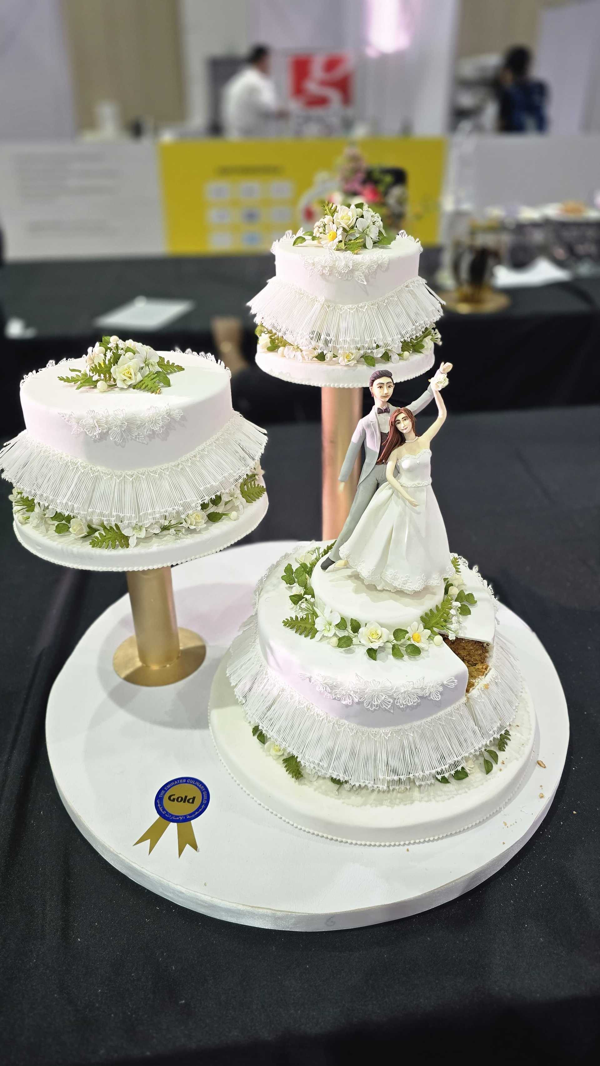 Golden Structure - Featured Cake